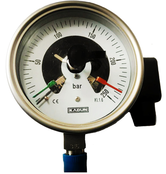Manómetro de presión de agua para control de fugas en forma de campana -  CHUEN CHARNG CO LTD